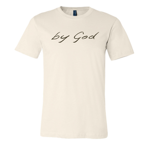 By God natural tee front Craig Campbell