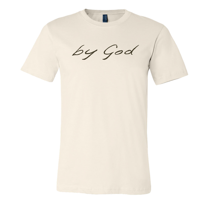 By God natural tee front Craig Campbell
